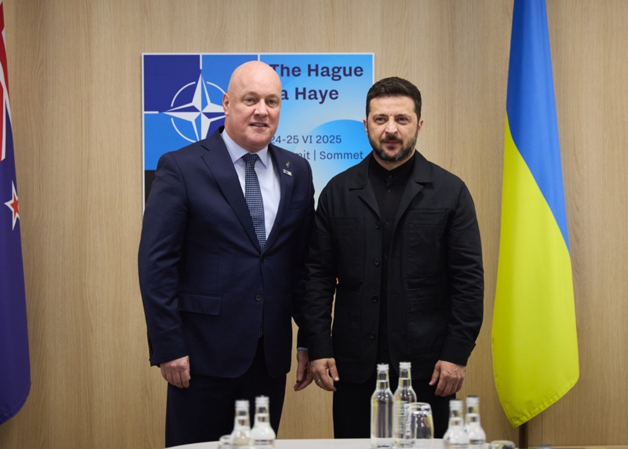 Зеленський обговорив з прем’єром Нової Зеландії боротьбу з "шахедами"