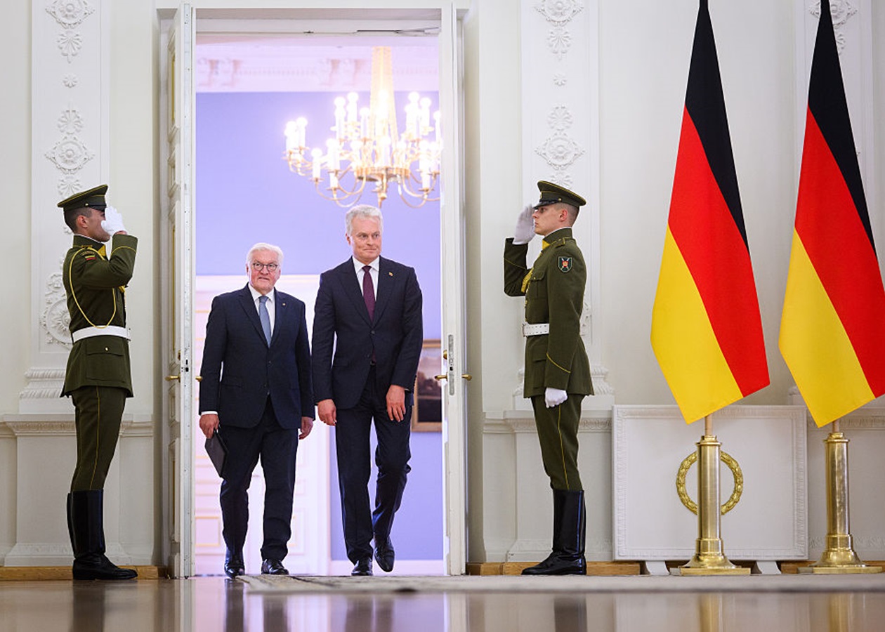 Президенти Литви і Німеччини обговорили підтримку України та тиск на Росію
