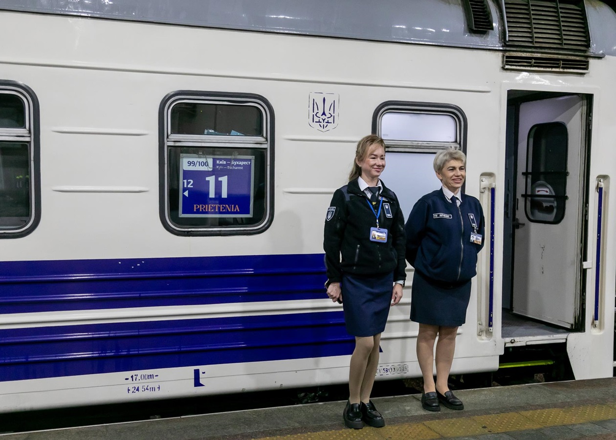 Поїзд Київ-Бухарест вирушив у перший рейс