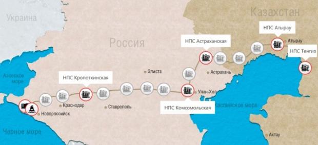 Російська транскаспійська труба порожнітиме: Казахстан після ударів по Новоросійську почав переспрямовувати експорт нафти