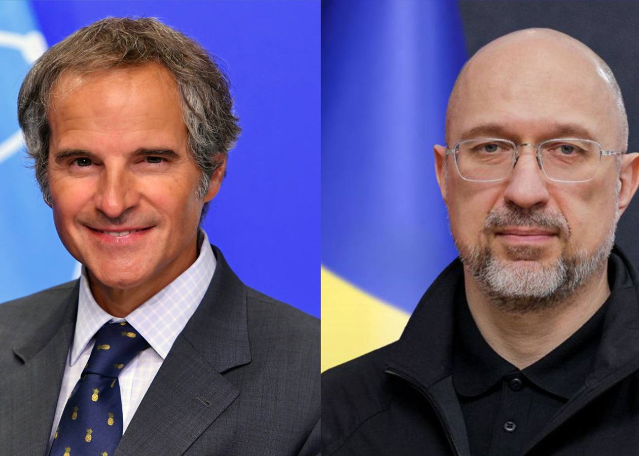 Шмигаль попередив МАГАТЕ про підготовку атак РФ на українські АЕС