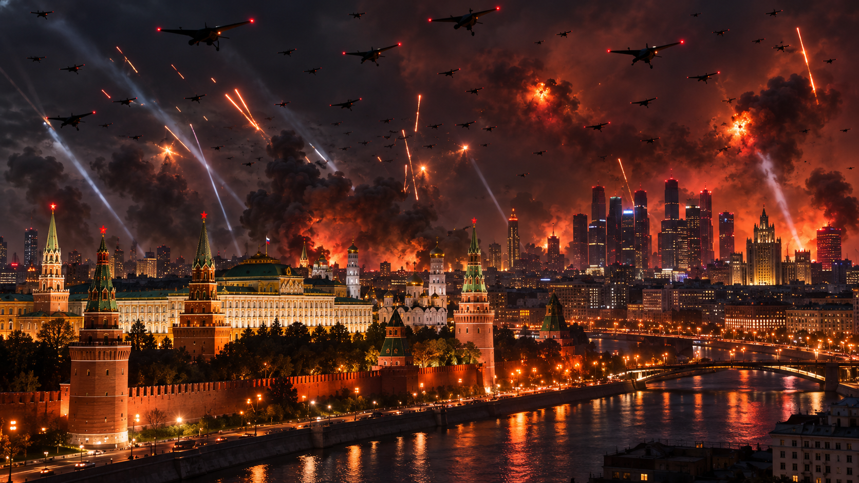 2730 дронів за тиждень: Москва опинилася під безпрецедентним тиском, понад 350 авіарейсів зірвано